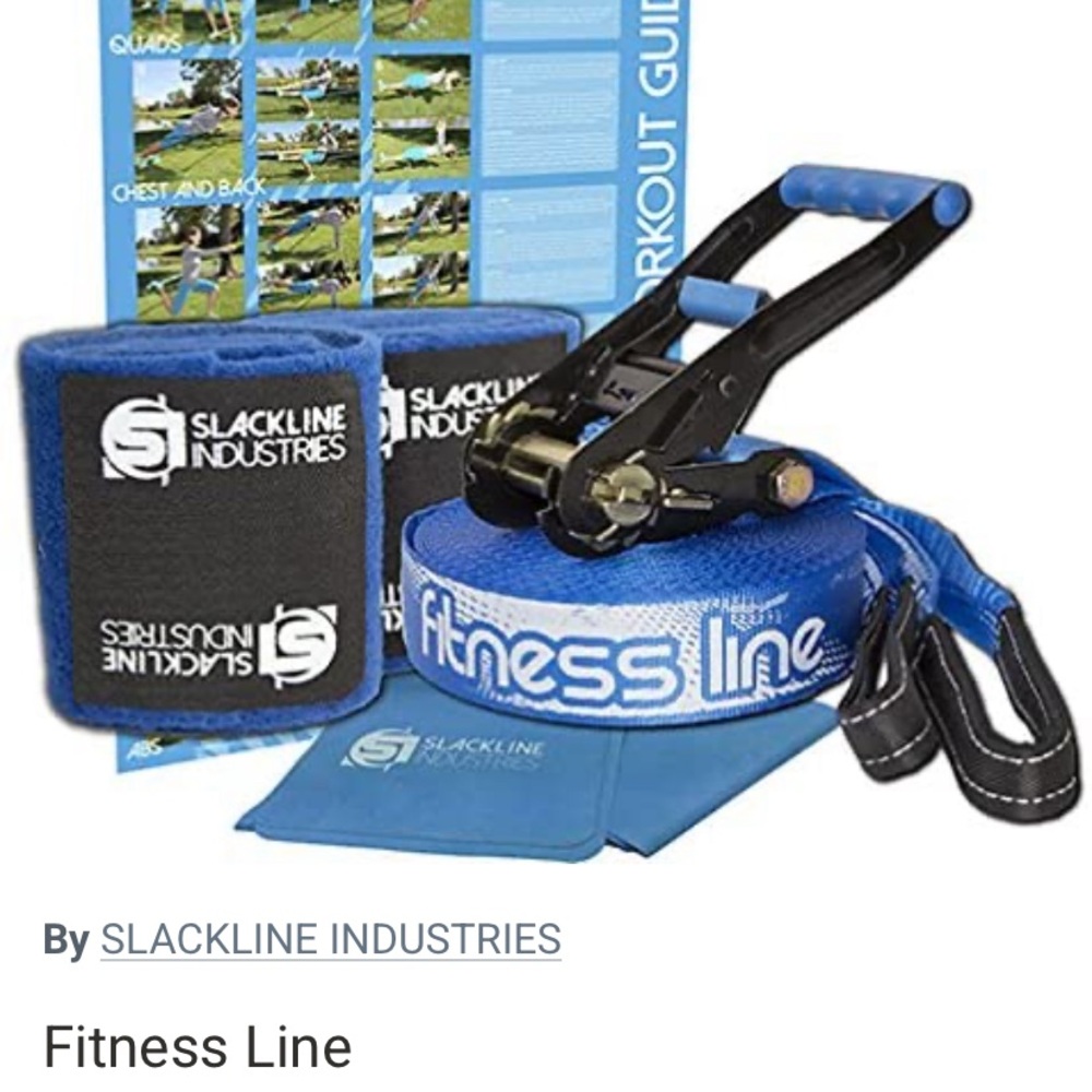 Slackline Industries Fitness Line Slackline Kit - Blue